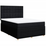 Maison Chic Box spring postelja - Vzmetna postelja z vzmetnico črna 160x200 cm blago SL24291, (21879235) | Shoptok.si