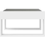  Stolić s beskonačnim LED svjetlima bijeli 50x53x30 cm | shoptok.hr