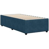  Okvir za krevet plavi 100x200 cm baršunasti | Eponuda.com
