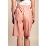 Fenzy Kratke Usnjene Hlače, Roza | Shoptok.si