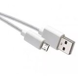 Kabal USB 2.0A micro B 1m pleteni bijeli | Eponuda.ba