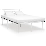  Okvir za krevet bijeli metalni 120 x 200 cm | shoptok.hr