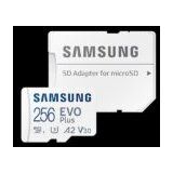 Samsung MicroSD 256GB EVO Plussa adapterom;Up to 160MBs Cijene