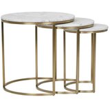 Master Stolovi okrugli dekorativni set 3/1 T305-G zlatni | Eponuda.ba