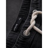 Ombre Men's shorts with elastic waistband and wash effect - grey | shoptok.hr