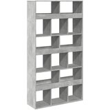 Maison Chic Knjižna omara - Knjižni regal betonsko siva 100x33x187,5 cm inženirski les, (21725890) Cene