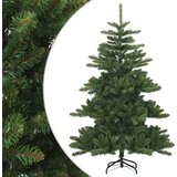 vidaXL Umetno Zložljivo Božično Drevo Zelena 150 cm PVC, jeklo | Shoptok.si