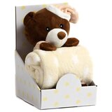 Bbo BEIGE-SET IGRAČKA + ĆEBENCE SLEEPING BEAR B200003