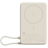 Xiaomi Magnetni Power Bank 10000mAh s stojalom, indikator baterije, 33W izhod, Bež barva Cene