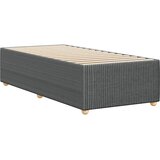 Okvir kreveta bez madraca tamnosivi 100x200 cm od tkanine | shoptok.hr