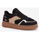 Boto Women's Platform Sneakers with Sheepskin Black Frelina | Eponuda.ba