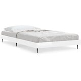  Okvir za krevet visoki sjaj bijeli 90x200 cm konstruirano drvo | Eponuda.com