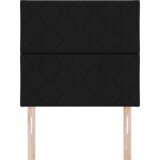 vidaXL LED uzglavlje s dijamantnim blokovima dizajn crno 100 cm tkanina, {en-US= Headboard with Diamond Blocks Design in Black, 200 cm Fabric, fr-FR=Headboard Design en Blocs de Diamant Noir 200 cm Tissu, fr-CA=Headboard Design en Blocs de Diamant Noir 200 cm Tissu, en-GB= Headboard Diamond Blocks Design Black 200 cm Fabric, de-DE= Kopfteil mit Diamantblock-Design Schwarz 200 cm Stoff, ar-AE=رأس السرير بتصميم كتل الماس أسود 200 سم قماش, bg-BG= Табло за легло | shoptok.hr