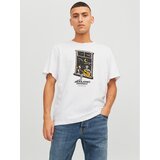 Jack & Jones Majica 12241950 Bela Standard Fit | Shoptok.si