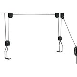 vidaXL Dvigalo za kolo s stropno montažo 2 kosa 20 kg | Shoptok.si