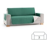 SOFA Dvostransko pregrinjalo za kavč - trosed 160x200 cm zelena / slonokoščena EU kvaliteta Cene