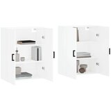 vidaXL Stenska omarica 2 kosa bela 69,5x34x90 cm | Shoptok.si