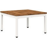  Stolić za kavu Prirodna i bijela 60 x 60 5 x 36 cm - 60 x 60 5 x 36 cm Prirodna i bijela | shoptok.hr