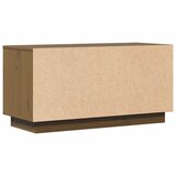TV ormarić smeđa boja meda 80 x 34 x 40 cm od masivne borovine | shoptok.hr