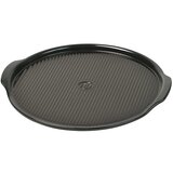 Emile henry Charcoal Large Ridged keramični pekač za pizzo | Shoptok.si