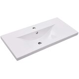  Ugradbeni umivaonik 81 x 39,5 x 18,5 cm keramički bijeli | shoptok.hr