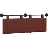  Držeće uzglavlje Zidne Sjajno smeđa 150 x 55 x 5 cm Antikni PU - Sjajna smeđa 140 cm bez LED | shoptok.hr