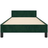  Okvir za krevet bez madraca tamnozeleni 90x200 cm baršunasti | shoptok.hr