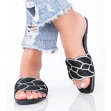 Gemre Black flip-flops with decorative Stormi upper | shoptok.hr