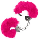 California Exotics Ultra Fluffy Furry Cuffs Pink Cene