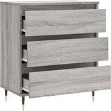  Komoda sivog hrasta sonome 60x35x70 cm od konstruiranog drva | shoptok.hr