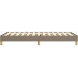  Okvir za krevet s oprugom smeđesivi 80x200cm od tkanine | Eponuda.ba