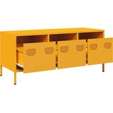 TV ormarić boja senfa 101,5x39x43,5 cm čelični | Eponuda.com