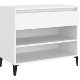 Maison Chic Omarica za obutev - Kopa za čevlje bela 70x36x60 cm inženirski les, (21777603) Cene