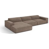 Micadoni Bež kotna sedežna garnitura (levi kot/z ležalnikom) Jodie – | Shoptok.si