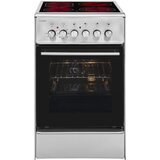 EXQUISIT Izvrsten elektricni štedilnik z ECM 8-4 BZ Inox 50 cm, steklokeramicnim poljem | Shoptok.si