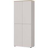 Germania Krem komoda u mat dekoru 80x197x40 cm Lissabon – Cijene