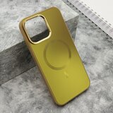 maska color metal magsafe za iphone 15 pro max/ zlatna Cene