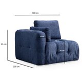 Atelier Del Sofa Dvosjed Amaris 2, 300 x 120 x 65 cm, Teget | Eponuda.ba