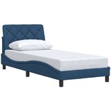  Okvir za krevet bez madraca plava 90x190cm od tkanine | shoptok.hr