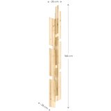 Karup Design Stenski obešalnik iz masivnega bora v naravni barvi 26 cm Keeper – | Shoptok.si