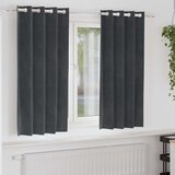  Zavjese za zamračivanje 2 pcs Svijetlo siva 140 x 175 cm Baršun | shoptok.hr