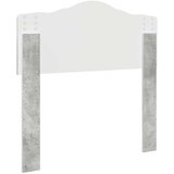  Uzglavlje s uzglavljem Betonski sivi 100 cm Konstruirano drvo | shoptok.hr