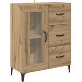  Highboard Umjetnički hrast 69,5 x 34 x 180 cm Konstruirano drvo | shoptok.hr