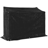 vidaXL stojalo za drva z dežnim pokrovom 151x60,5x110,5 cm | Shoptok.si