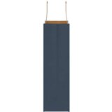  Papirnate vrećice 50 kom s ručkama plave 21x11x36 cm | shoptok.hr