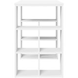  Stol s policom Bijelo 90 x 50 x 75 cm Konstruirano drvo | shoptok.hr