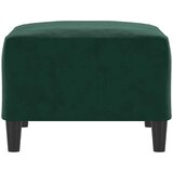  Tabure tamnozeleni 70 x 55 x 41 cm baršunasti | shoptok.hr