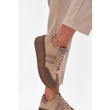 Zazoo Leather Suede Women's Sneakers On Platform | shoptok.hr