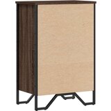 vidaXL Knjižna omara rjavi hrast 50x31x74,5 cm inženirski les | Shoptok.si