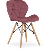 Brandless Lago stolica od somota - set 4 komada roze | Eponuda.com